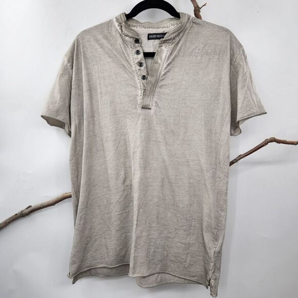 Antony mrato short sleeve Henley tee - Picture 1 of 4